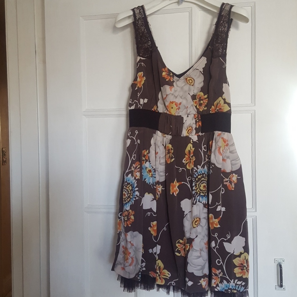 Free People floral dress.